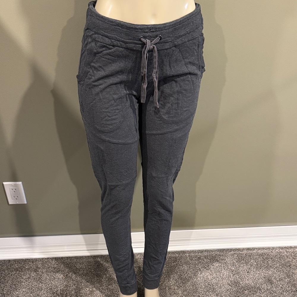 Nomads Hempwear Gray Drawstring Jogger Pants